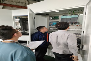 江蘇北人客戶現(xiàn)場驗(yàn)收-精益求精是我們的宗旨